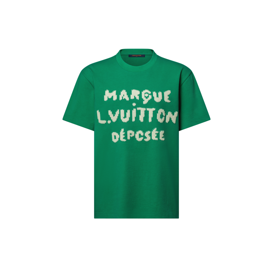 Embroidered Signature Short-Sleeved T-Shirt - Men - Ready-to-Wear